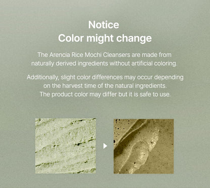 Arencia Fresh Green Rich Mochi Cleanser