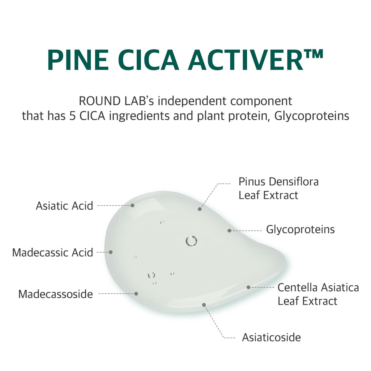 Round Lab Pine Calming CICA Mask