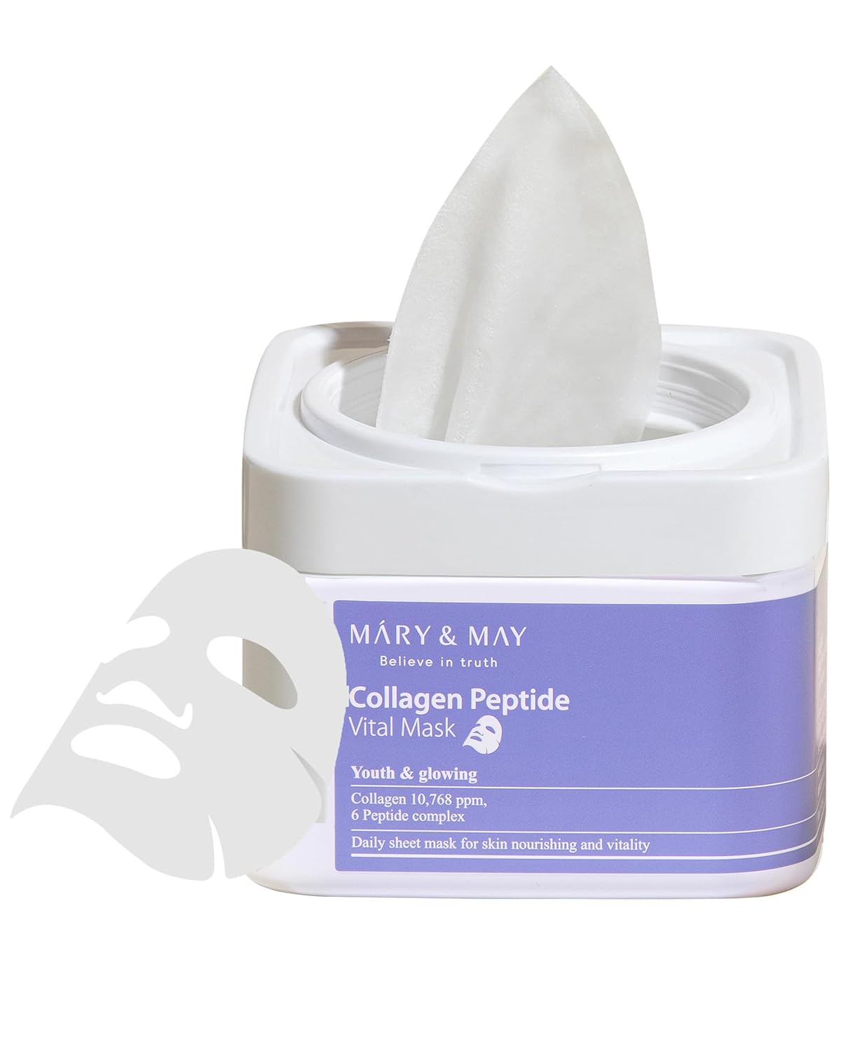 Mary & May Collagen Peptide Vital Mask