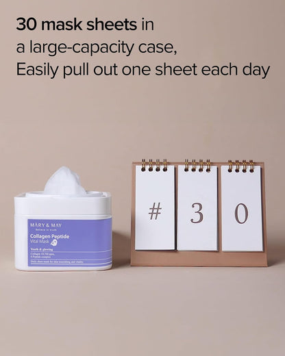 Mary & May Collagen Peptide Vital Mask
