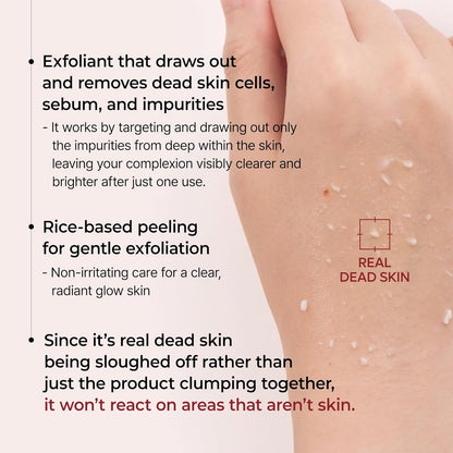 Dr. Melaxin Peel Shot Exfoliant Black Rice Ampoule