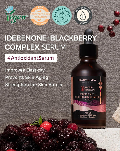 Mary & May Vegan Idebenone+ Blackberry Complex Serum