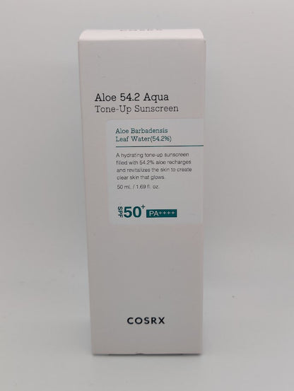 Cosrx Aloe 54.2 Aqua Tone-Up Sunscreen SPF50+ PA++++