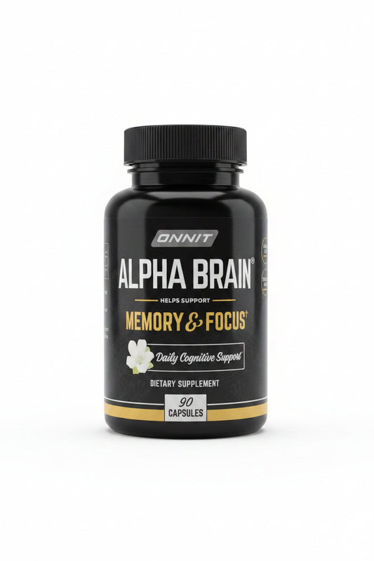 Alpha BRAIN® Cognitive support, including memory, focus & mental processing speed (90 Count)