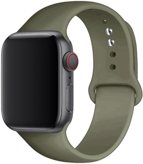 Silicone Strap Apple Watch Bands